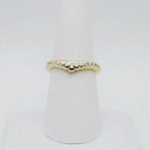 Gold Tone Fashion Ring sz 7.25